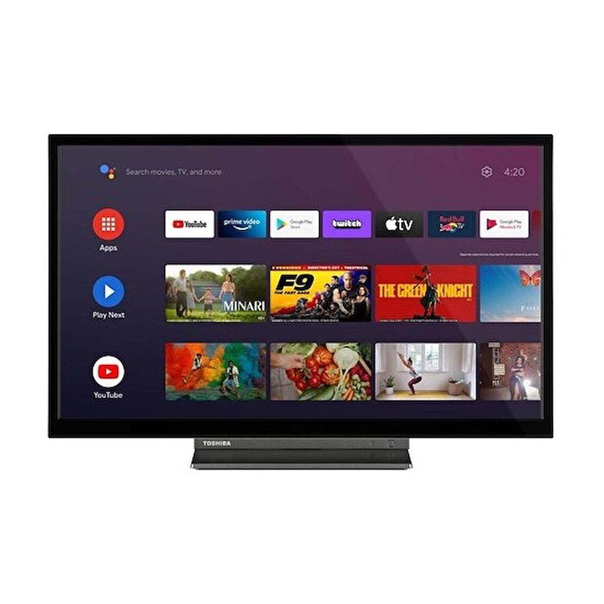 Toshiba Wa E Dt Ekran Uydu Al C L Hd Ready Android Tv