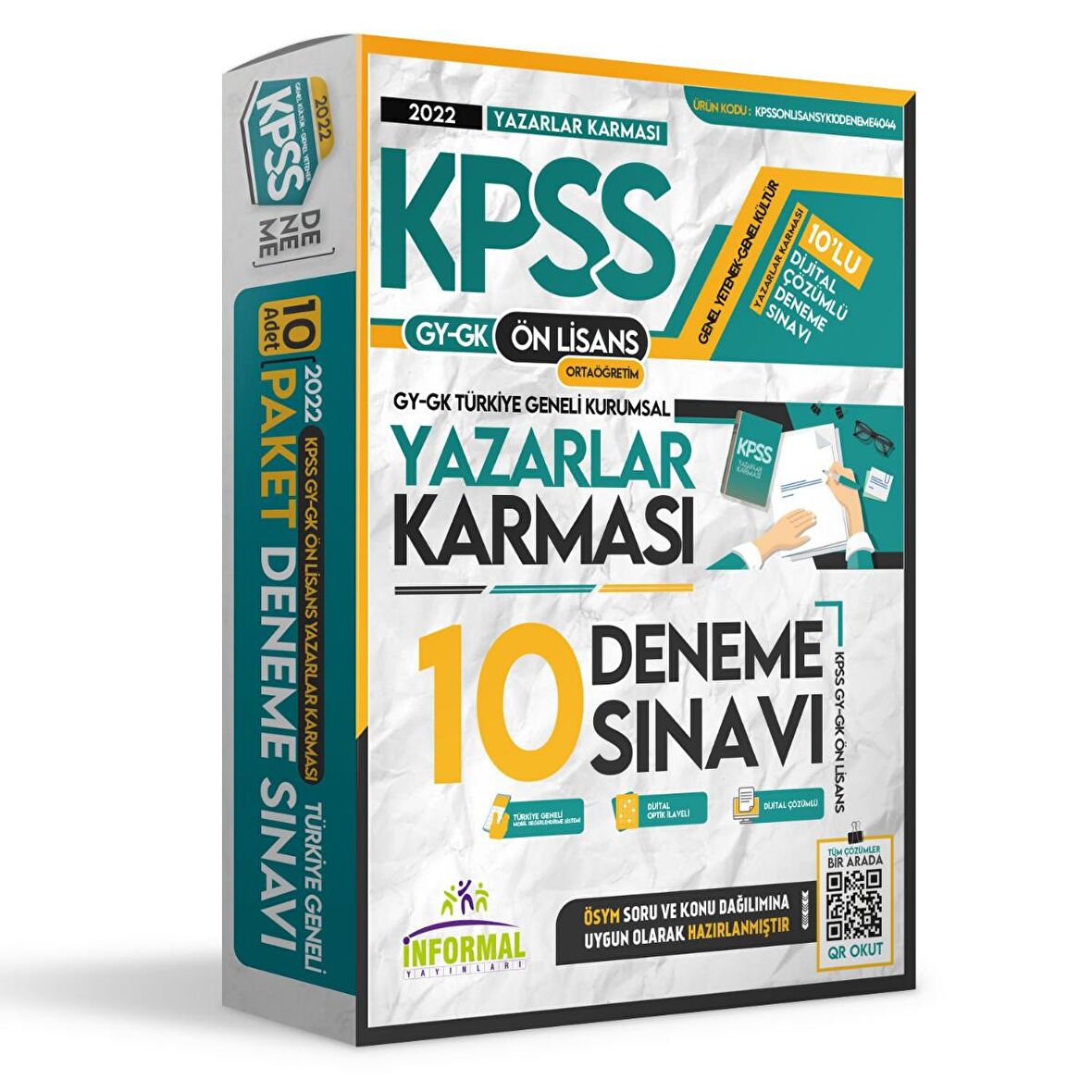 Kpss N Lisans Yazarlar Karmas Gy Gk T Rkiye Geneli Kurumsal