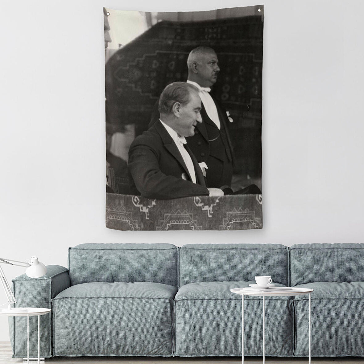 Mustafa Kemal Atatürk Duvar Örtüsü Halısı Halısı 6052 Fiyatları ve