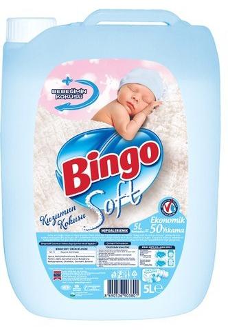 Bingo Soft Kuzumun Kokusu Çamaşır Yumuşatıcısı 5 lt