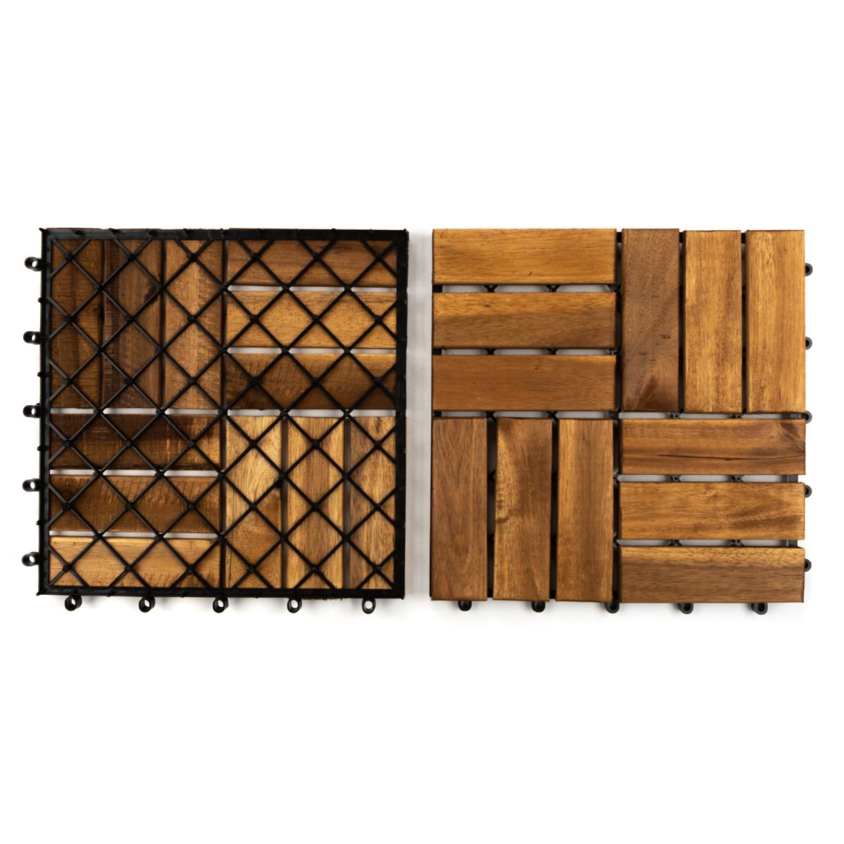 TEAK  Ağacı Masif Yer Karosu Bahçe BANYO Karosu Ahşap Karo Masif yer döşemesi