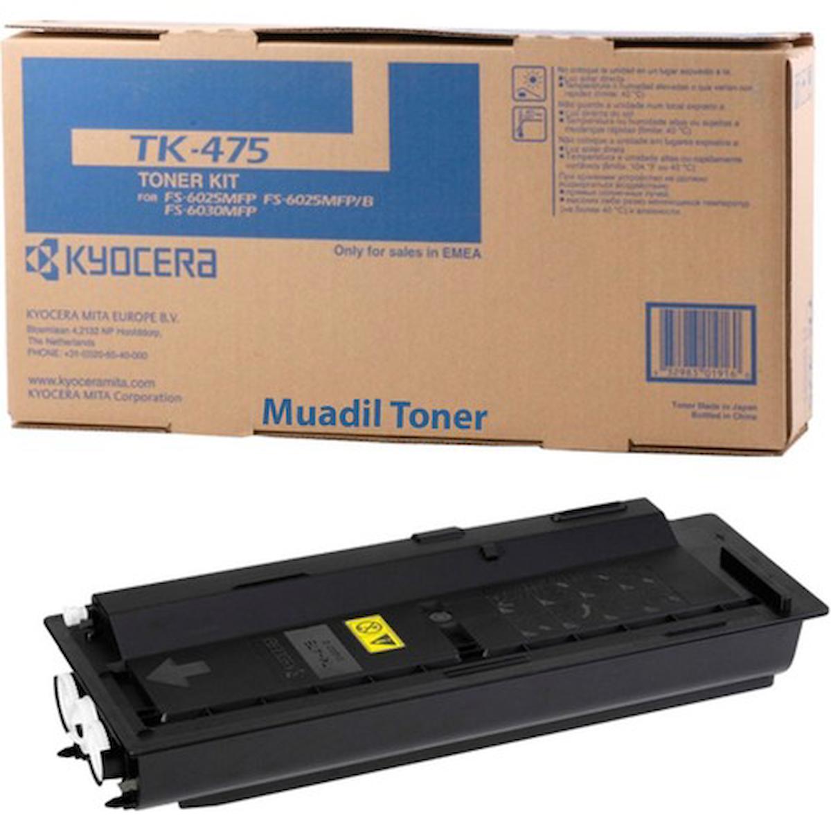 Kyocera Ecosys FS-6530MFP Muadil Toner TK-475 Toner 15000 Sayfa