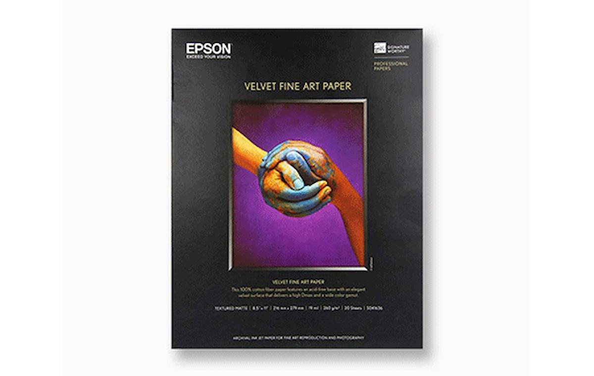 Epson C13S041703 Somerset Gelişmiş Kadife Kağıdı 44 "1118Mmx15M