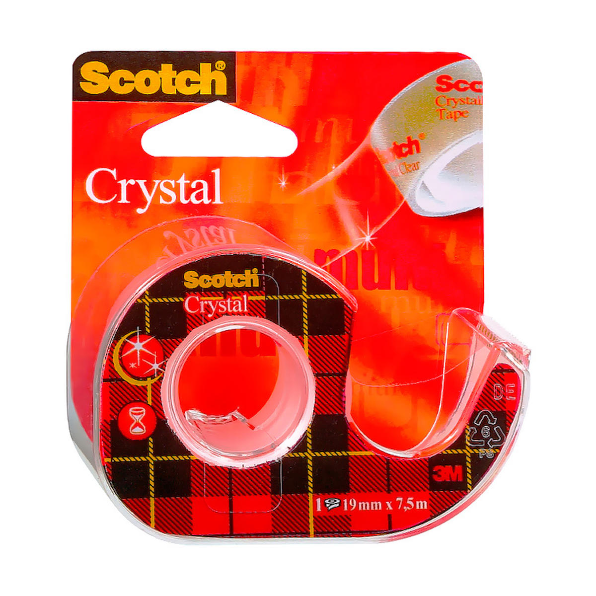 Scotch 6-1975D Kesicili Kristal Bant 19Mmx7.5M