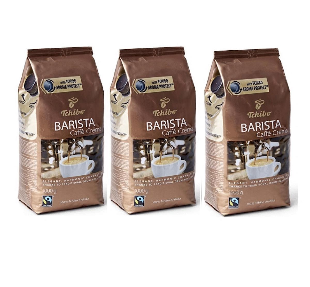 Tchibo Barista Caffe Crema Çekirdek Kahve 3 Adet 1kg