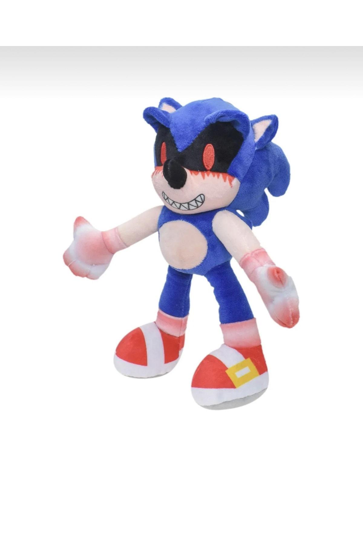 Sonic Exe Hell Sonic Peluş Peluş Oyuncak Çocuk 25 Cm