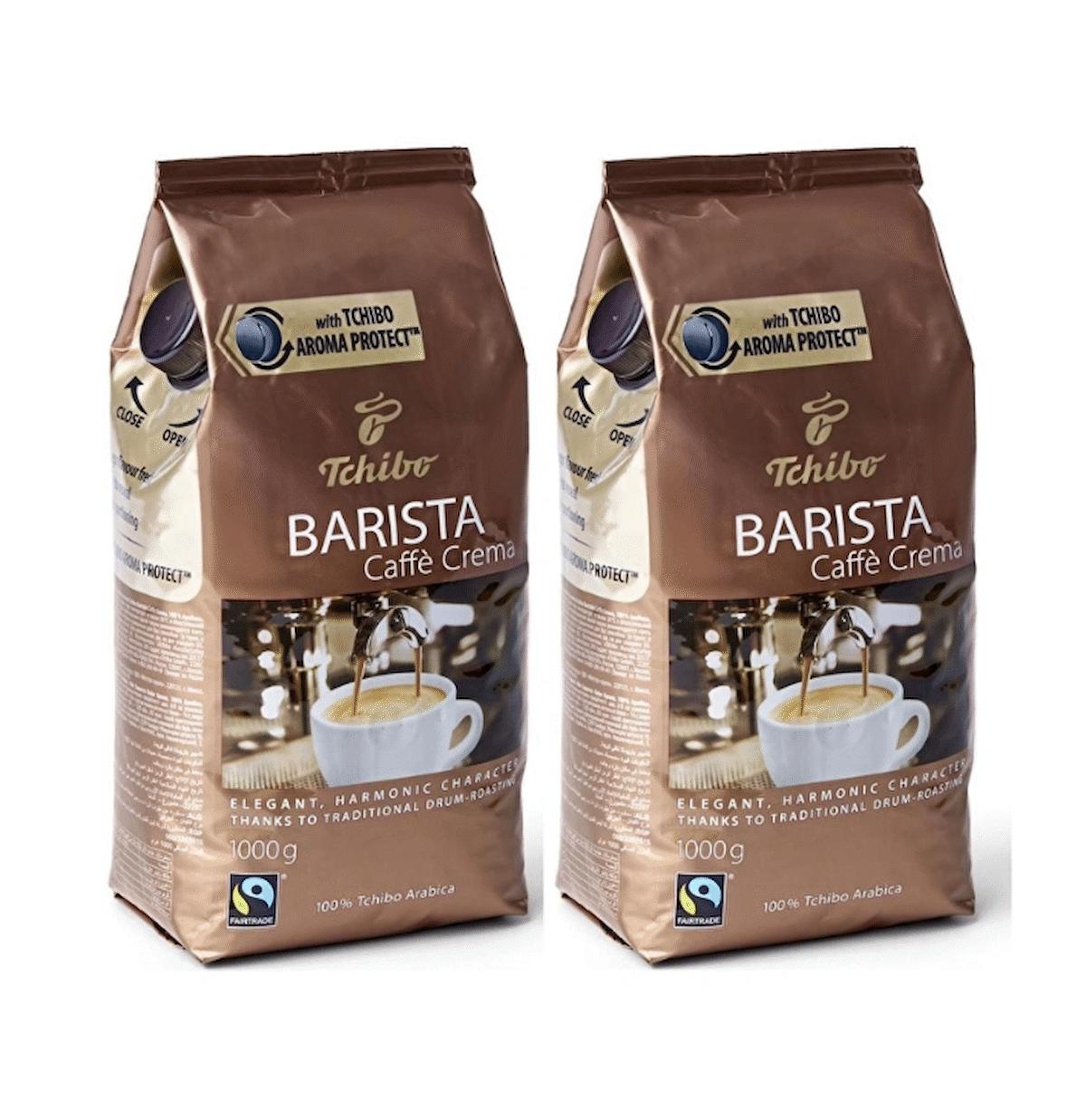 Tchibo Barista Caffe Crema Çekirdek Kahve 2 Adet 1kg