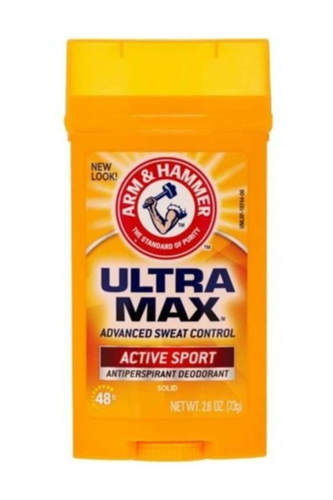 Arm & Hammer Ultra Max Active Sport Antiperspirant Ter Önleyici Leke Yapmayan Stick Deodorant 73 gr