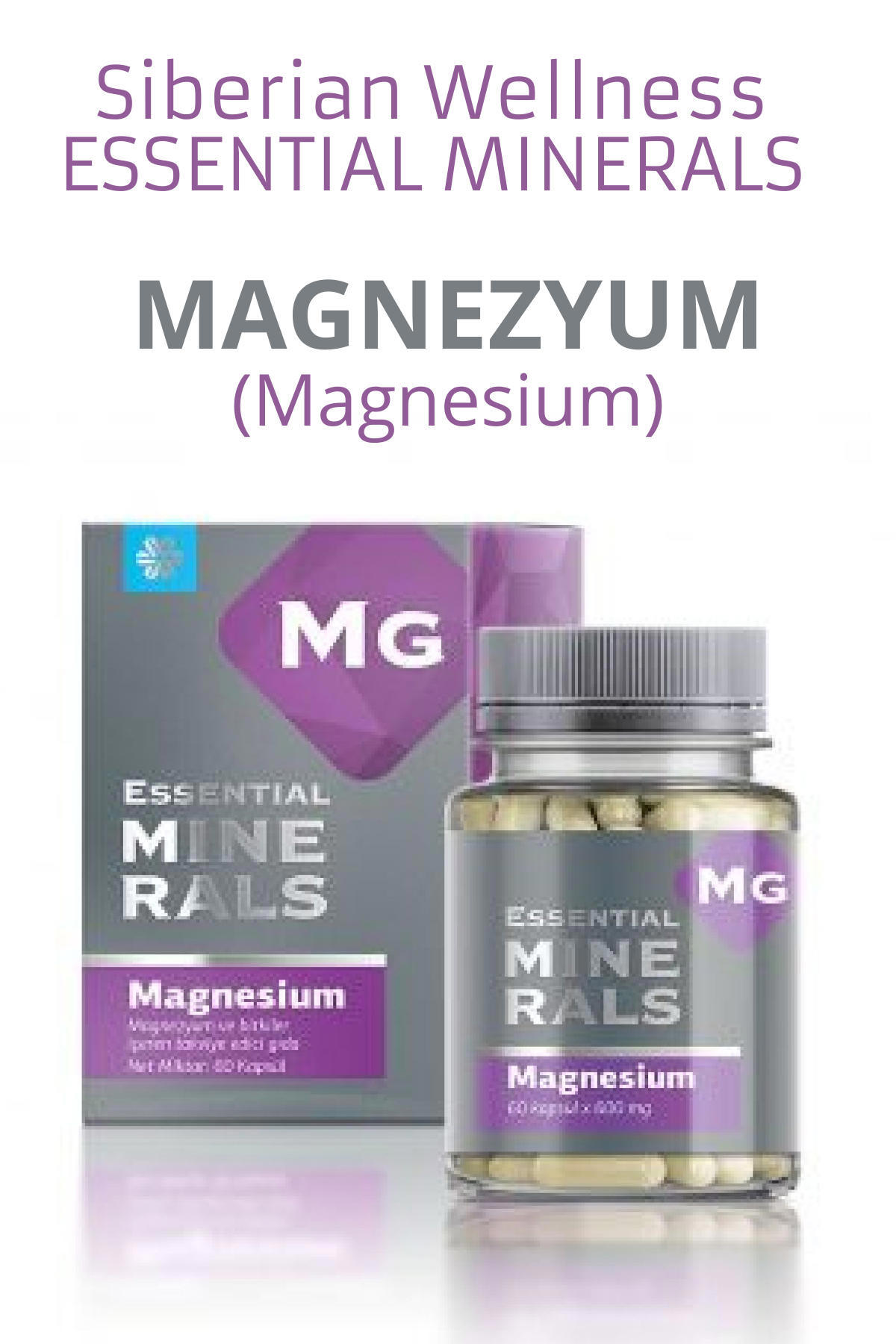 Essential Minerals MAGNEZYUM (MAGNESIUM)