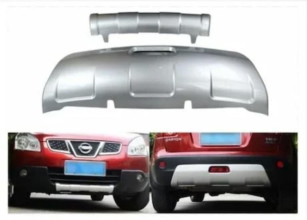 Nissan Qashqai ön arka tampon koruması difüzör 2008-2013 Arası