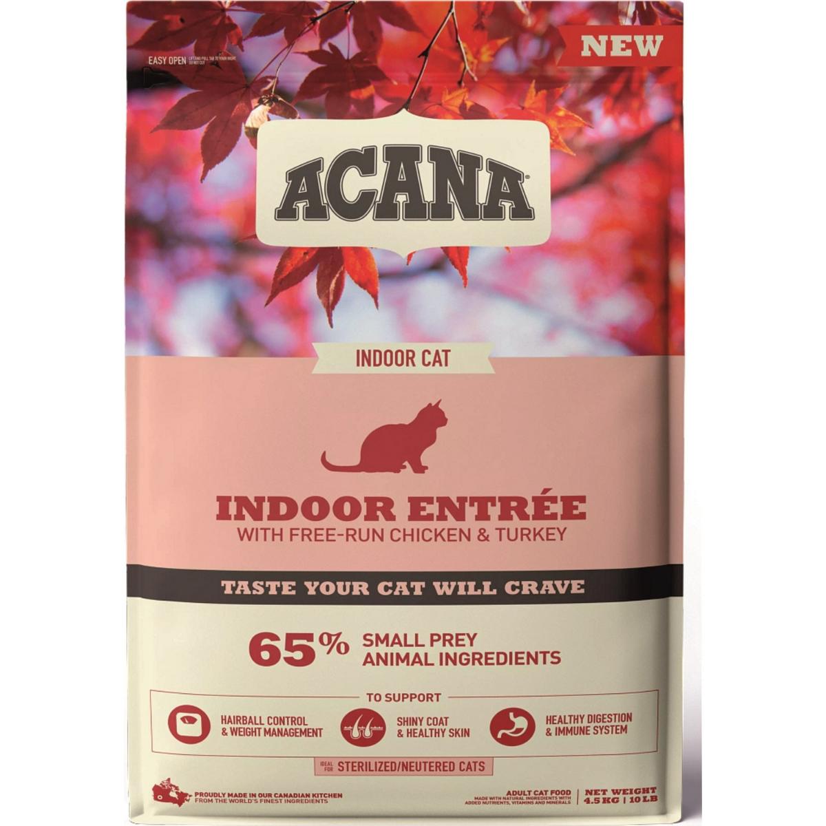 Acana Indoor Entree Sterilised Kedi Maması 4.5 kg