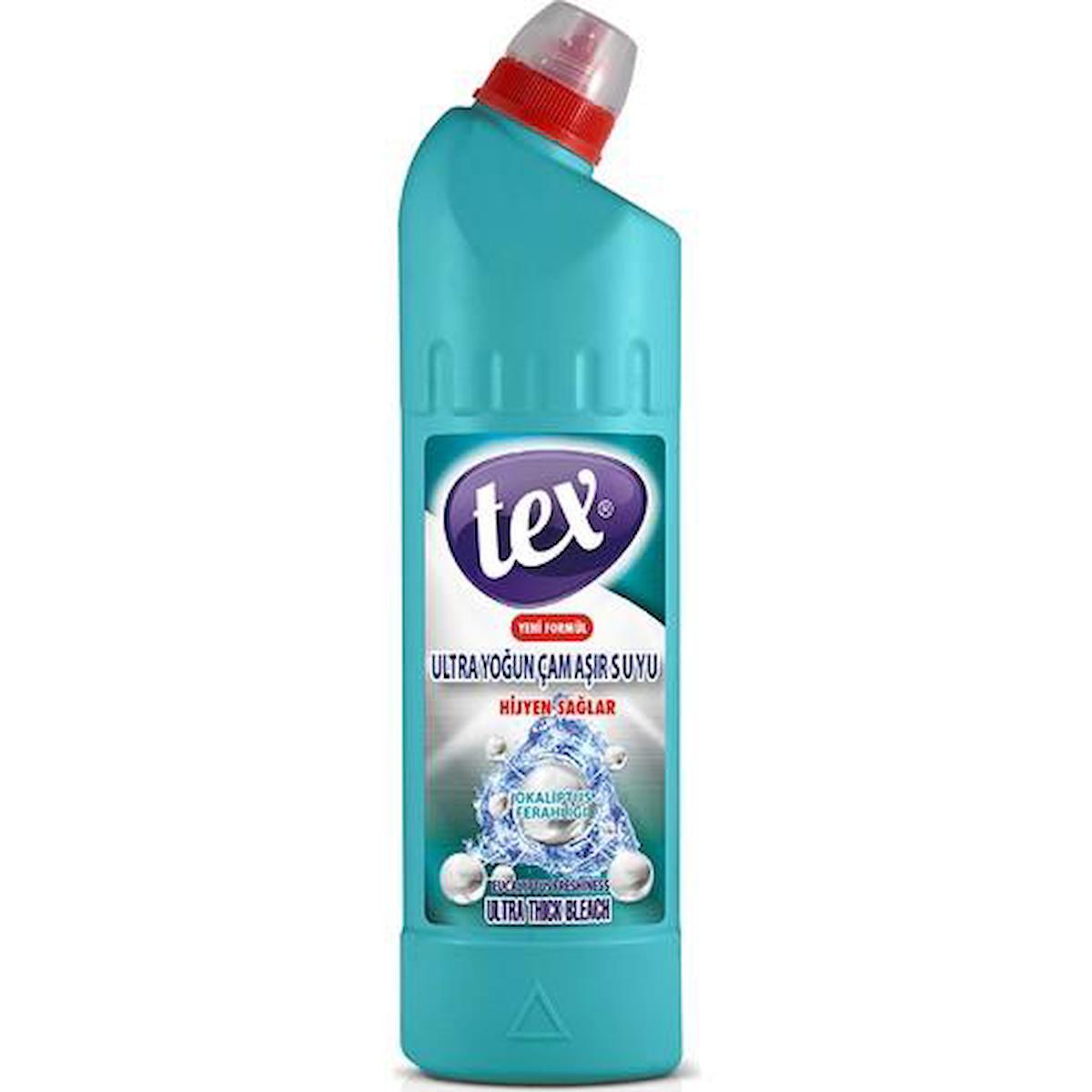 Tex Ultra Yoğun Çamaşır Suyu Okaliptus Ferahlığı 4 x 750 ML