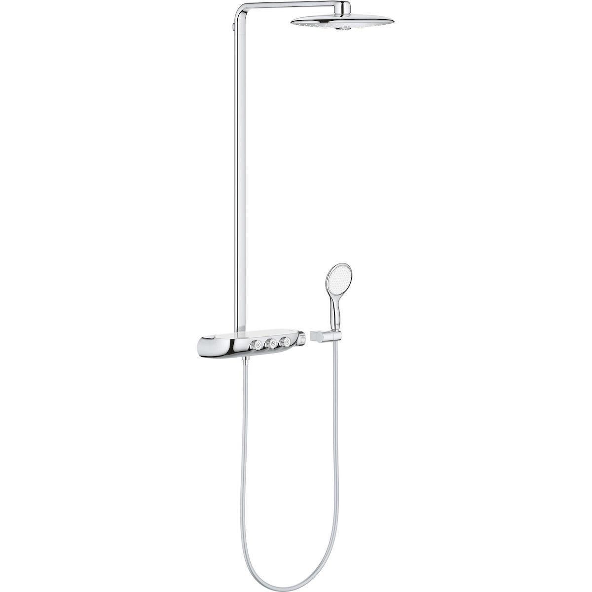 Grohe Rainshower System Smartcontrol 360 Duo Duvara Monte Termostatik Bataryalı Duş Sistemi (26250000)