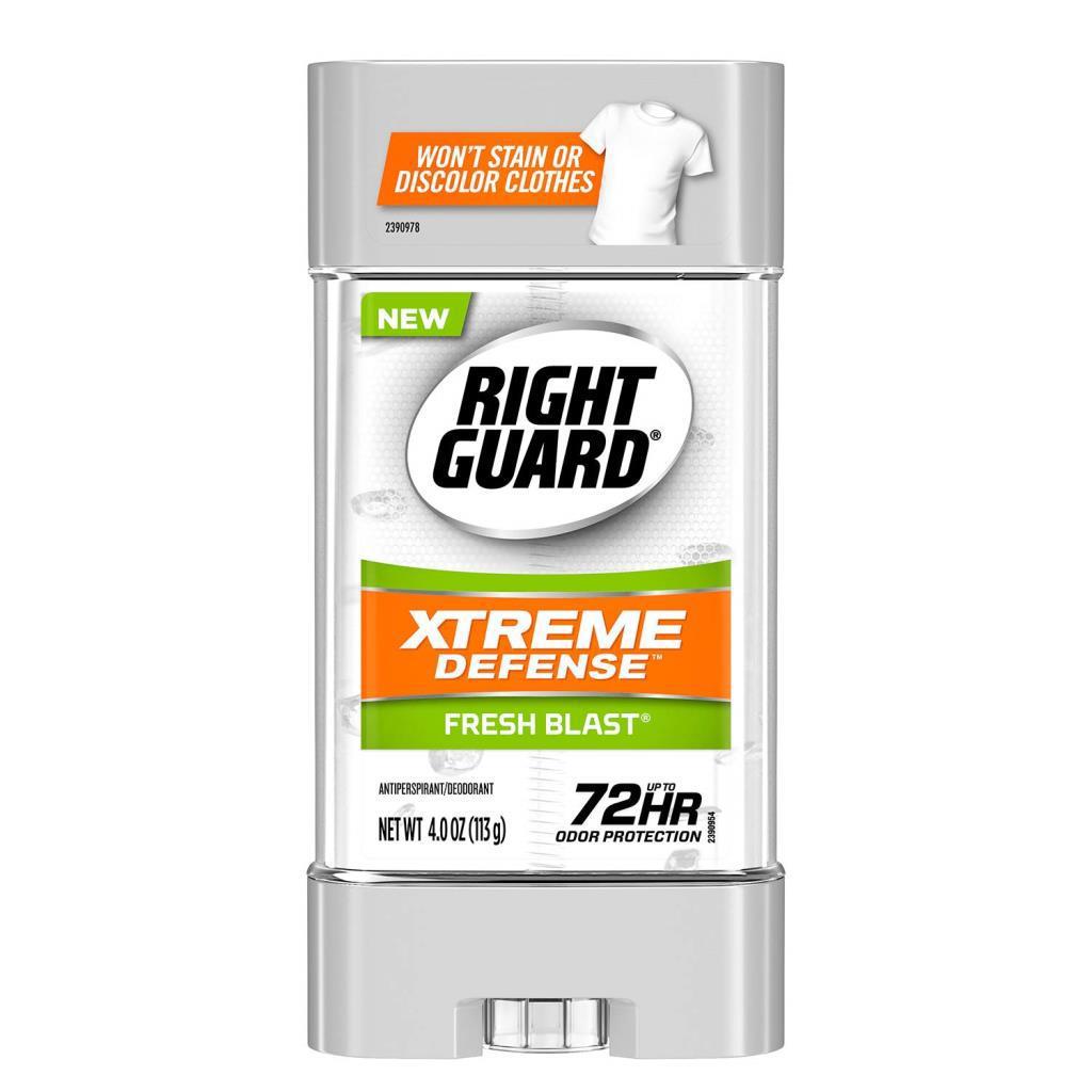 Right Guard Xtreme Defense 5 Fresh Blast Gel 113 Gr