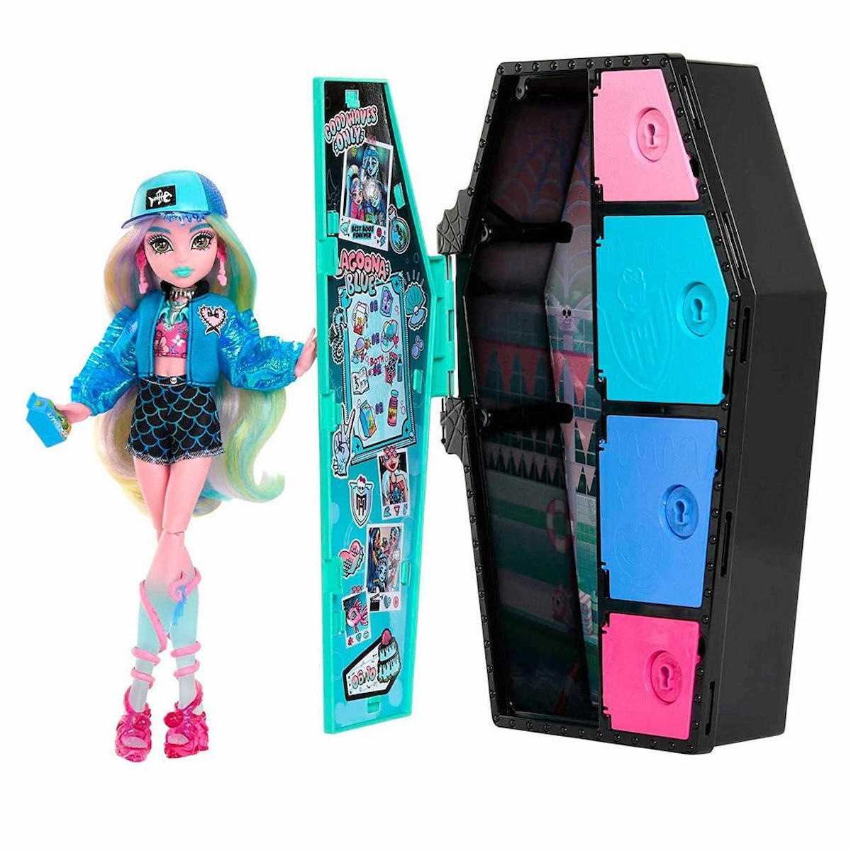 Monster High Gizemli Arkadaşlar Lagoona Blue HKY64