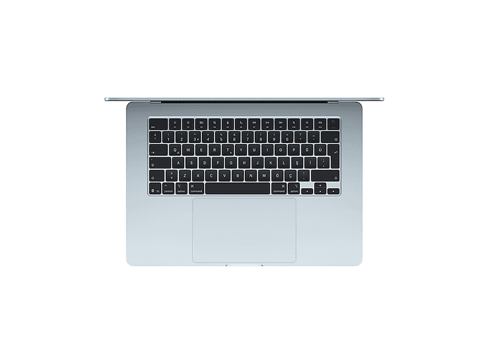 APPLE MDVQ4TU/A/MacBook Air/Apple M5 İşlemci(10 Çekirdek CPU-10 Çekirdek GPU)/16GB RAM/512GB SSD/15″/Gökyüzü Mavisi