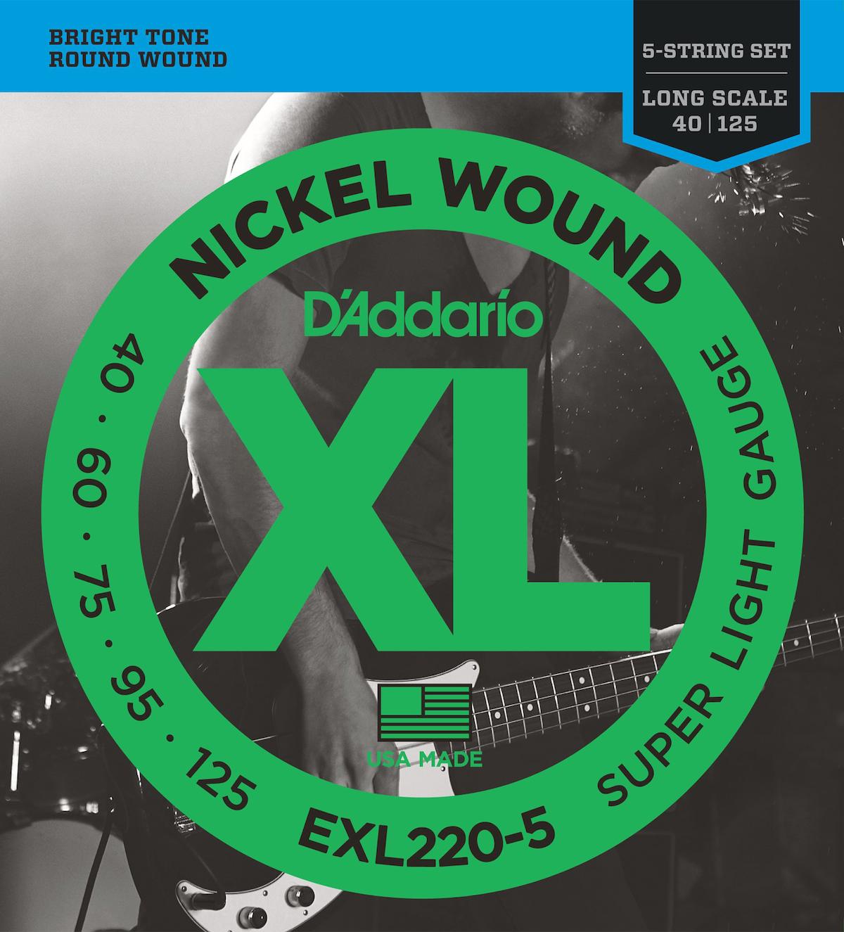 D´Addario Exl220-5 Bas Gitar Teli