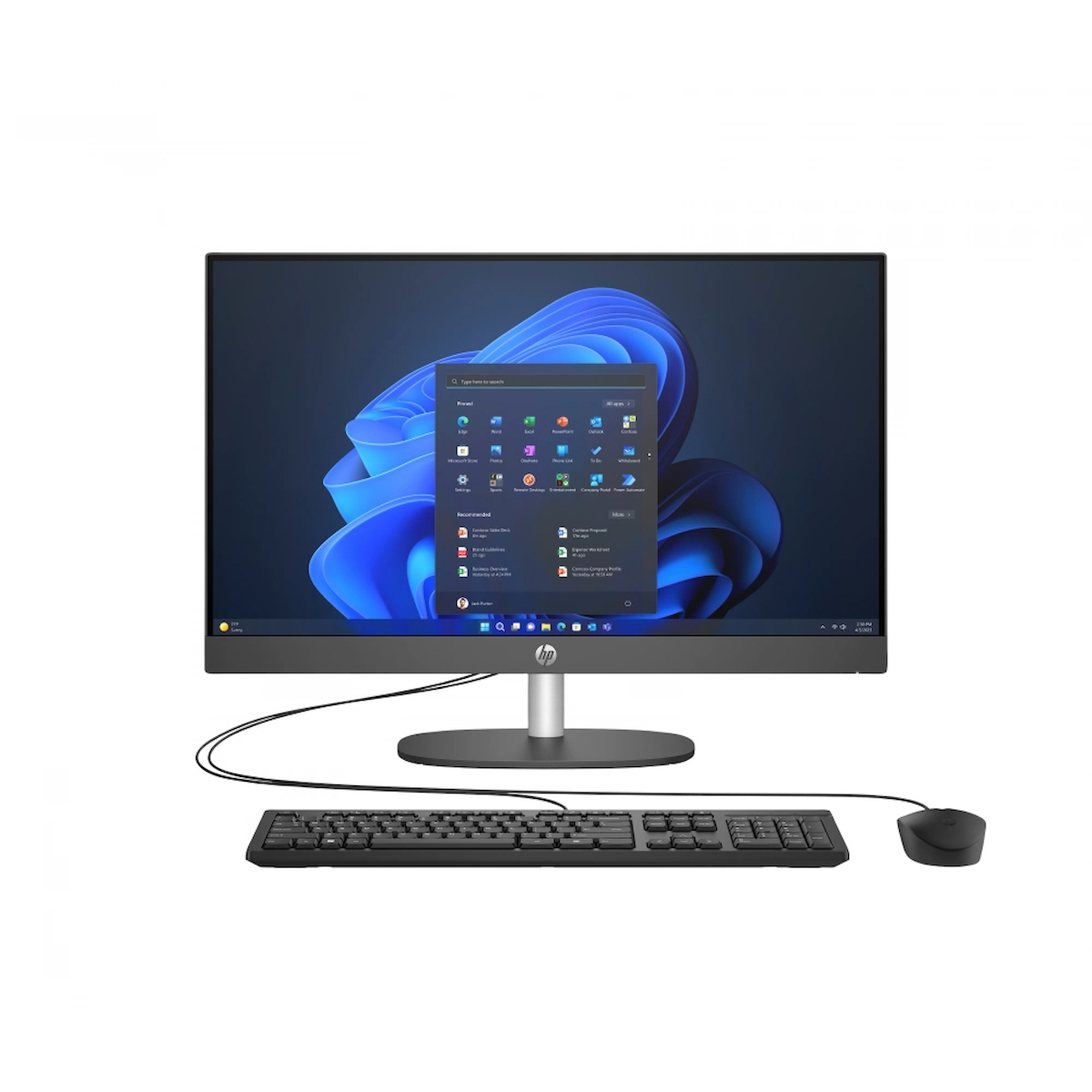HP ProOne 245 G10 D4VB9ET Ryzen 5 7520U 16GB 512GB SSD 23.8 FreeDOS