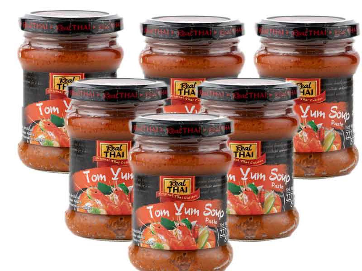 Real Thai Tom Yum Paste 227 Gr 6 Adet