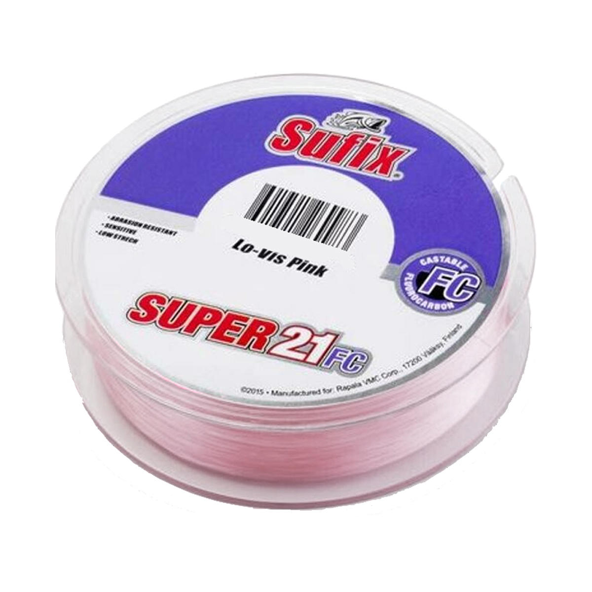 Sufix Super 21 Fluorocarbon Misina Pembe 0.30mm 7.5kg 50mt