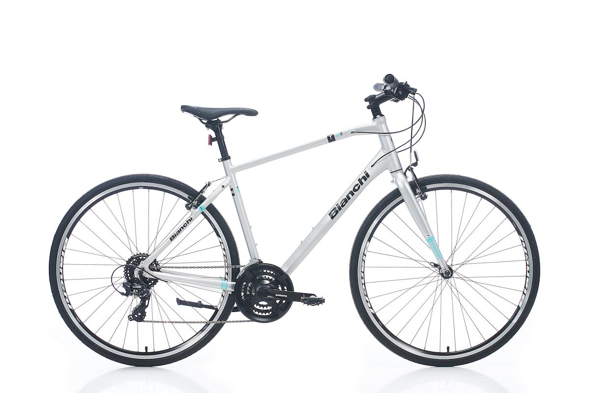 Bianchi T008 28 Jant V Fren Trekking Bisiklet (Gri Siyah Celeste)