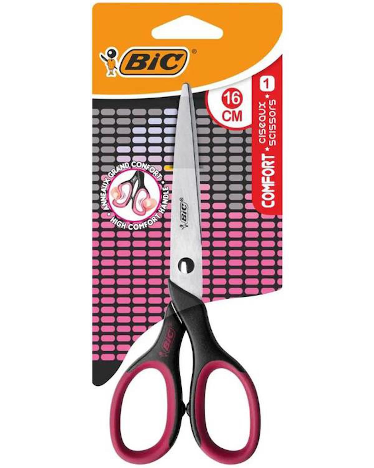 Bic Comfort Yumuşak Saplı Makas 16cm 9262811