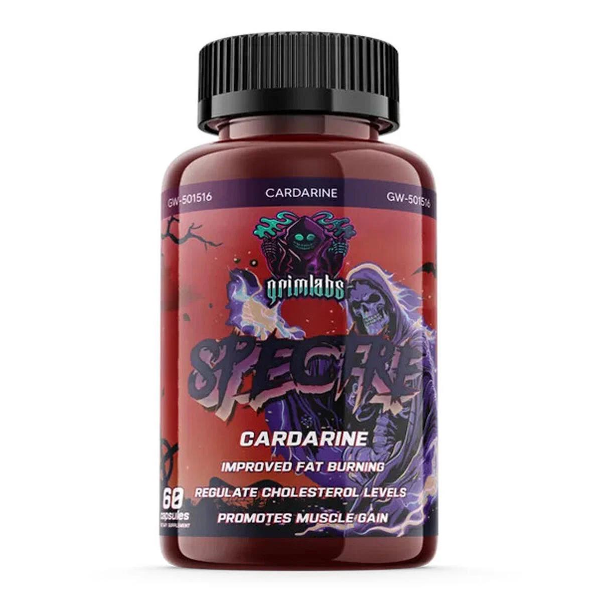 Grimlabs GW501516 Cardarine + Bioperine Fat Burner 10 MG Sarms 60 Kapsül