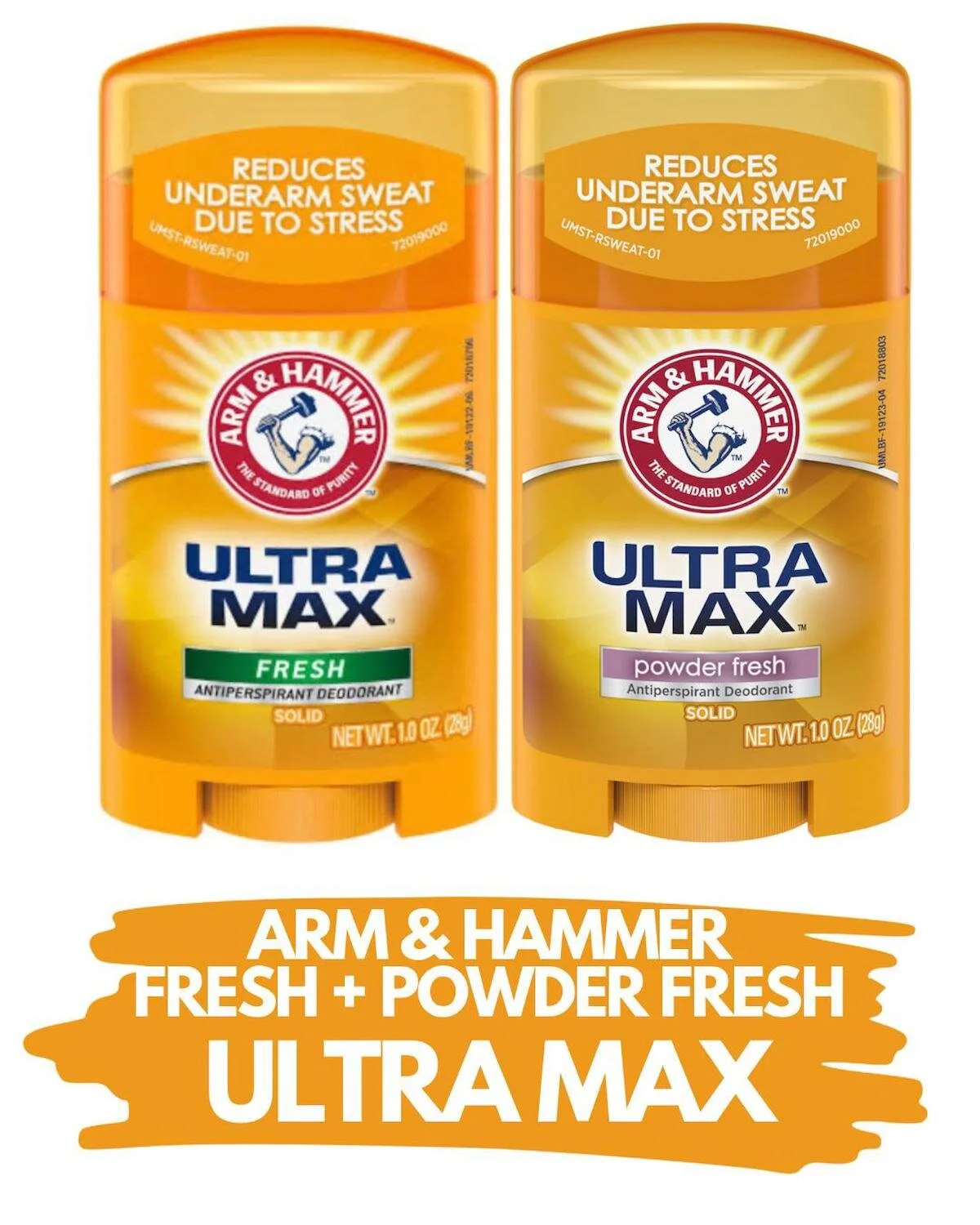 Arm Hammer ULTRA MAX Koltuk Altı Stick 28g X 2 - FRESH + POWDER FRESH