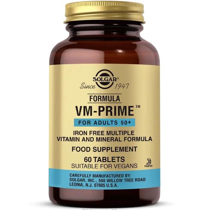 Solgar Vm-Prime Multivitamin Mineral 60 Tablet