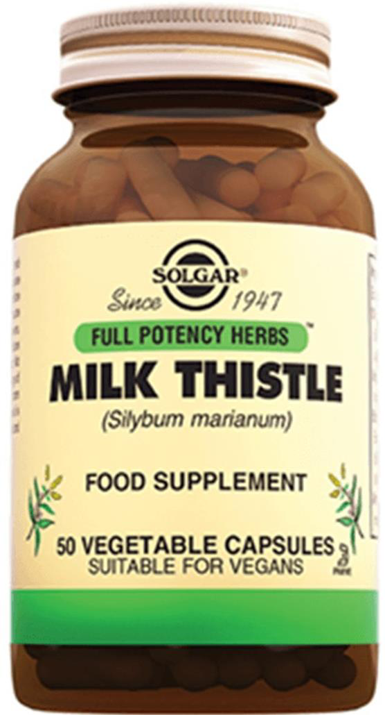 Solgar Milk Thistle 50 Kapsül