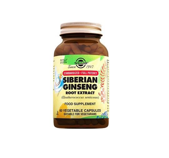 Solgar Siberian Ginseng Root Extract 60 Kapsül