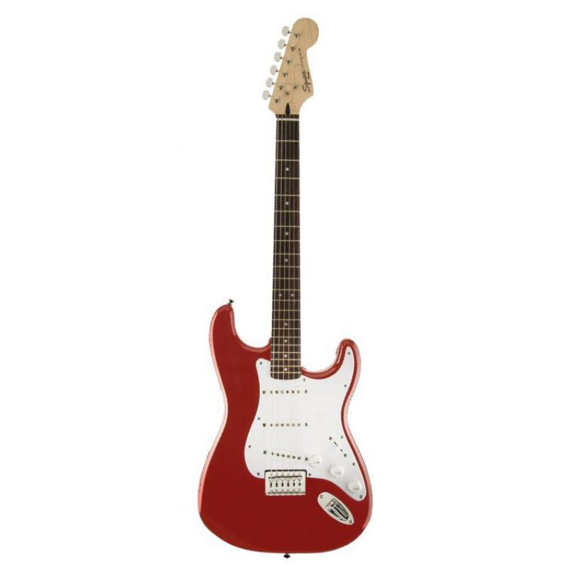 Squier MM Strat Hard Tail Red Elektro Gitar