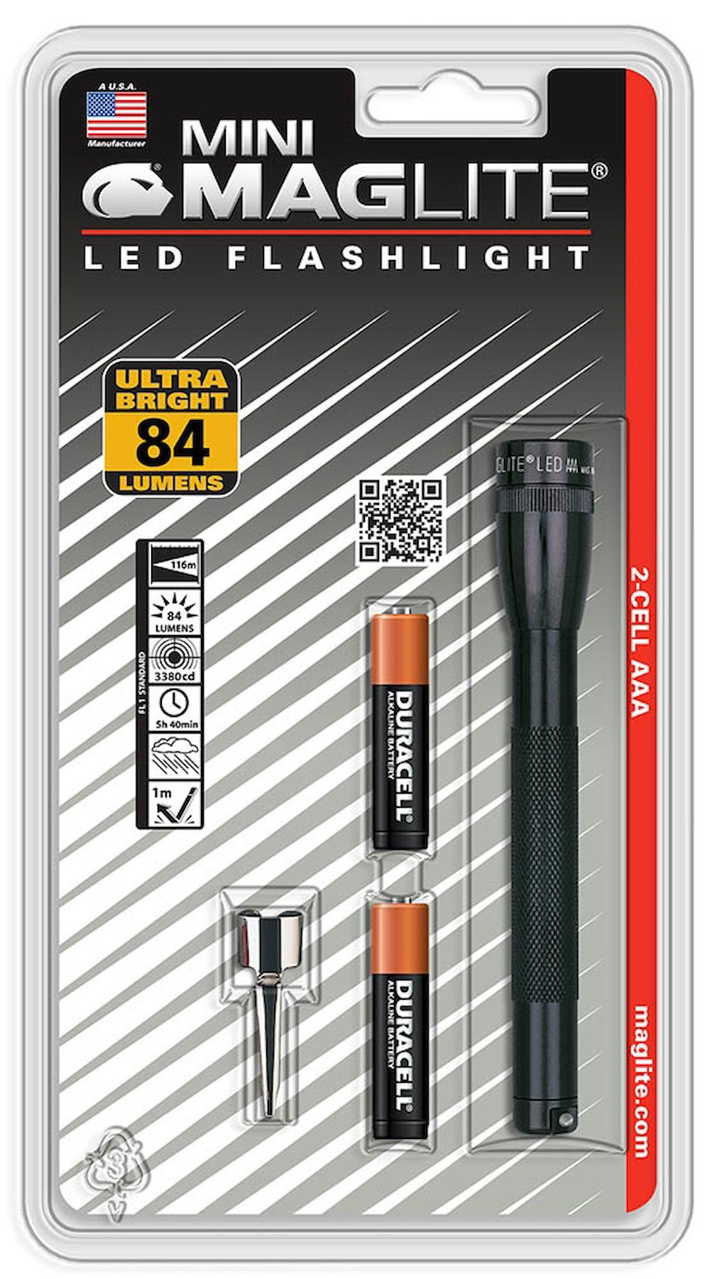 Maglite SP32016Y Mini Maglite 2C AAA LED Fener (Blisterli)