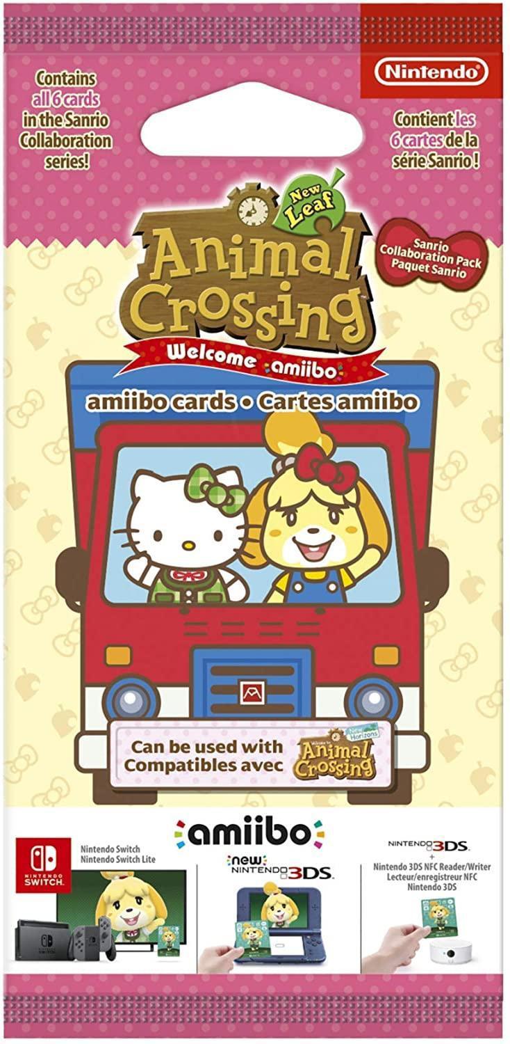 Animal Crossing Sanrio Amiibo Kart Set New Horizons