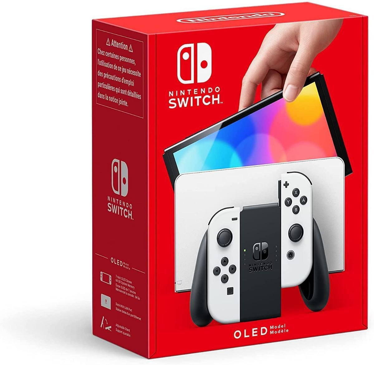 Nintendo Switch Konsol OLED Model – White