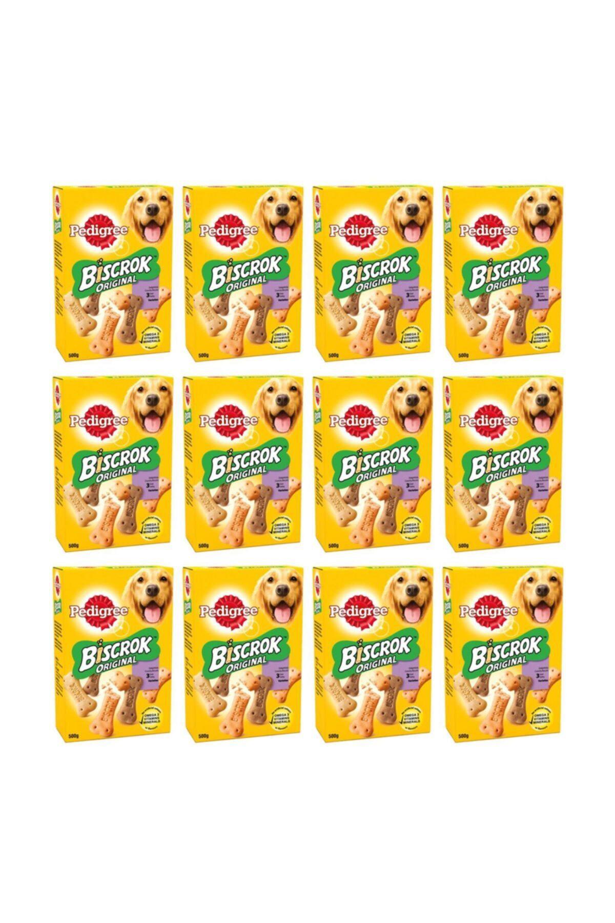 Pedıgree Bıscrock Köpek Ödülü - 500 Gr X 12 Adet