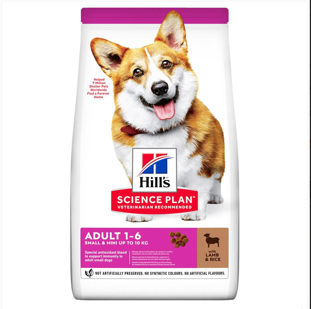 Hill's Adult Small Miniature Kuzu Etli 6 kg Küçük Irk Yetişkin Köpek Maması