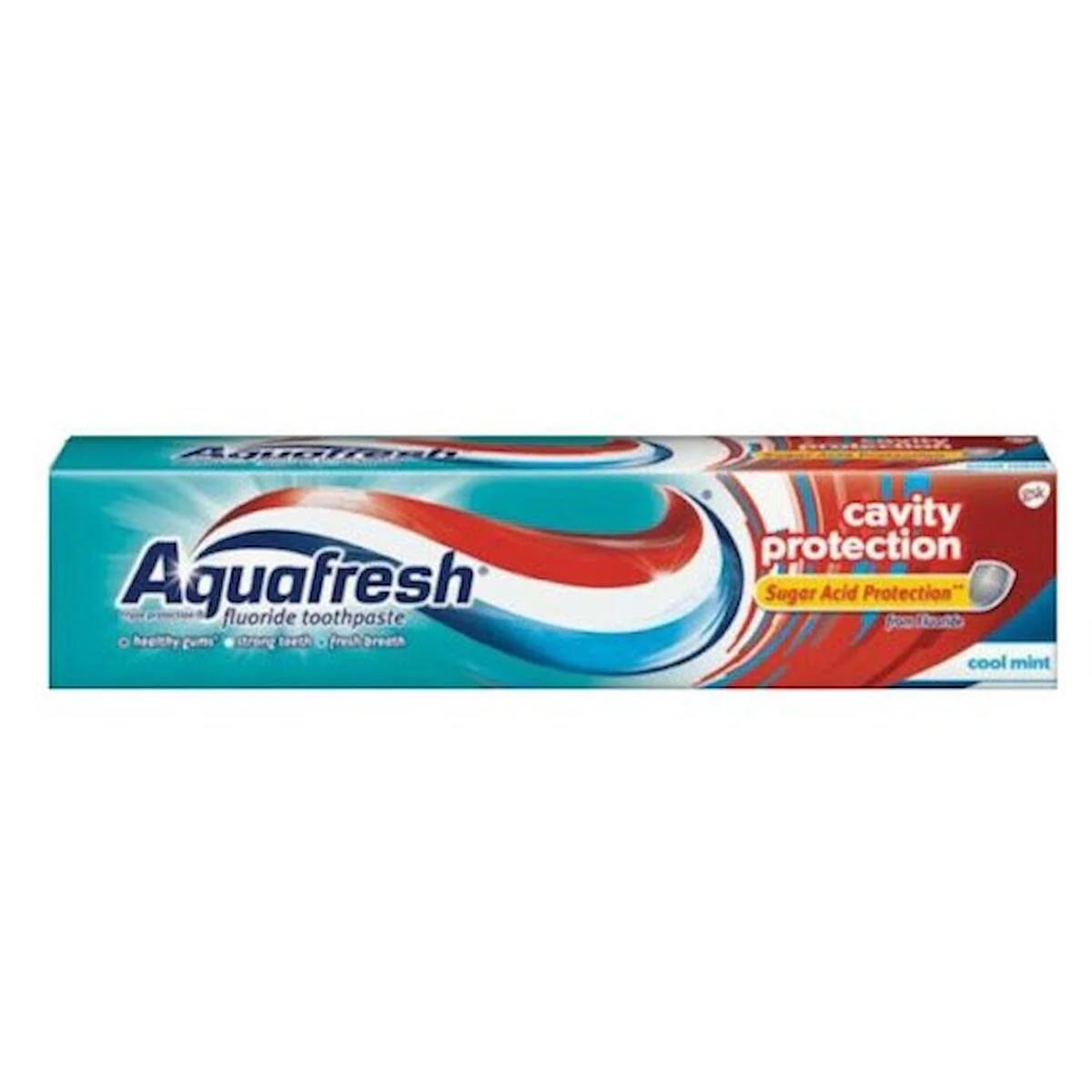 Aquafresh Cavity Protection Cool Mint Fluoride Toothpaste 158.8g 