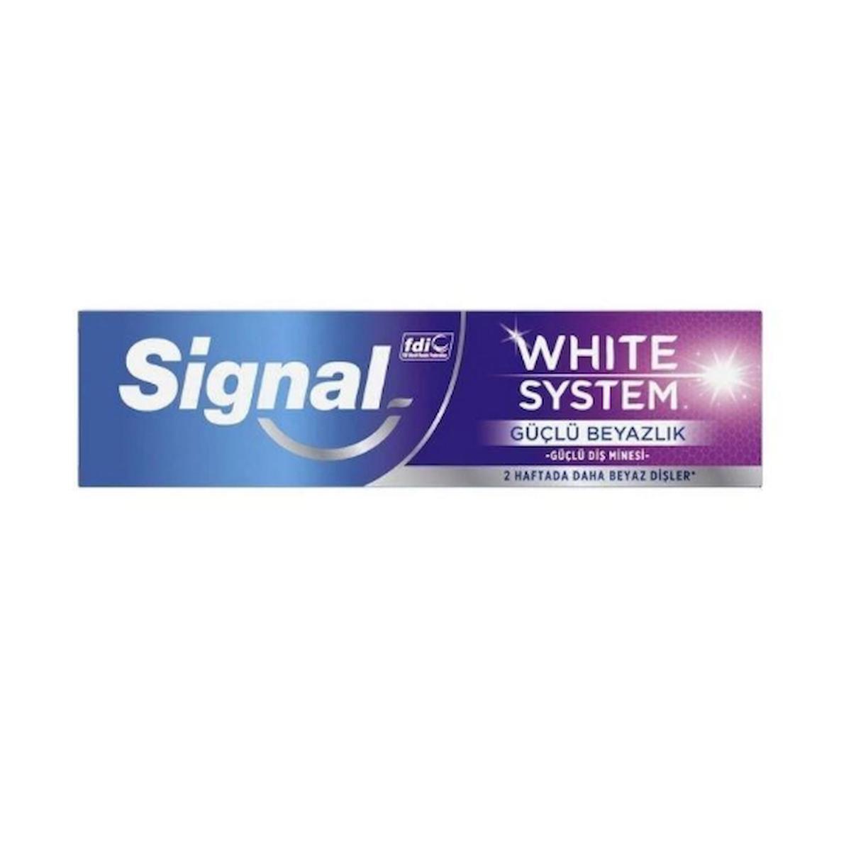 SIGNAL BEYAZLATICI SISTEM 75ML GUCLU PARLAKLIK 8755