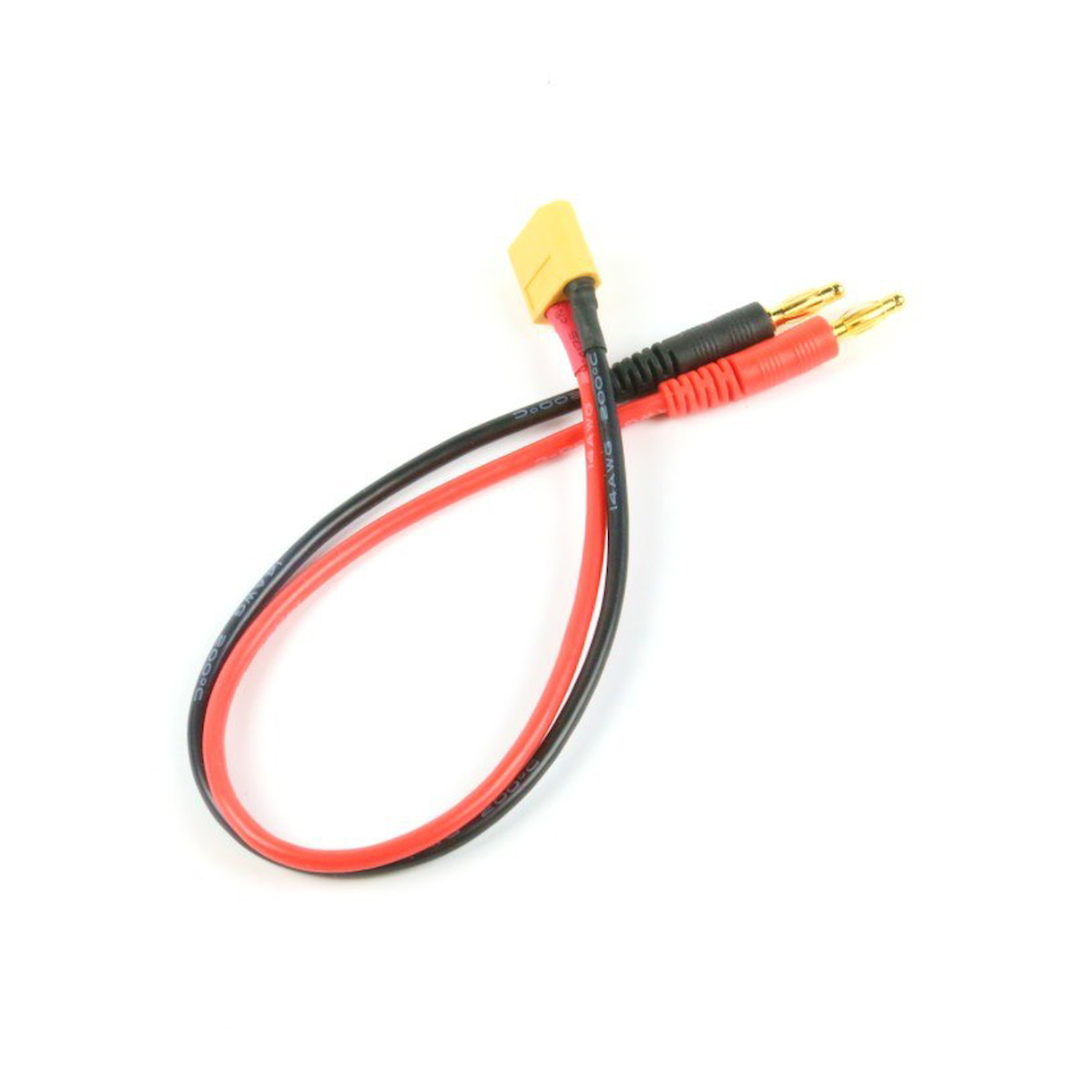 Robotistan 4 mm Banana Erkek XT60 Dönüştürücü Kablo 30 cm,14 AWG