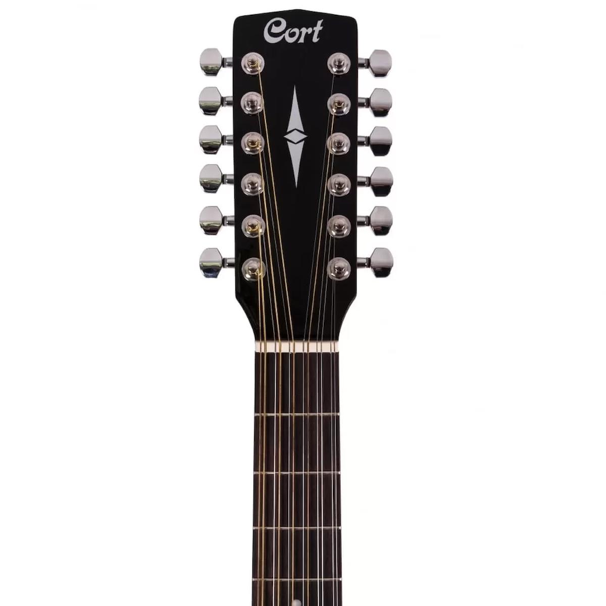 Cort Ad810-12op Akustik Gitar, 12 Telli, Open Pore, Ladin Kapak,