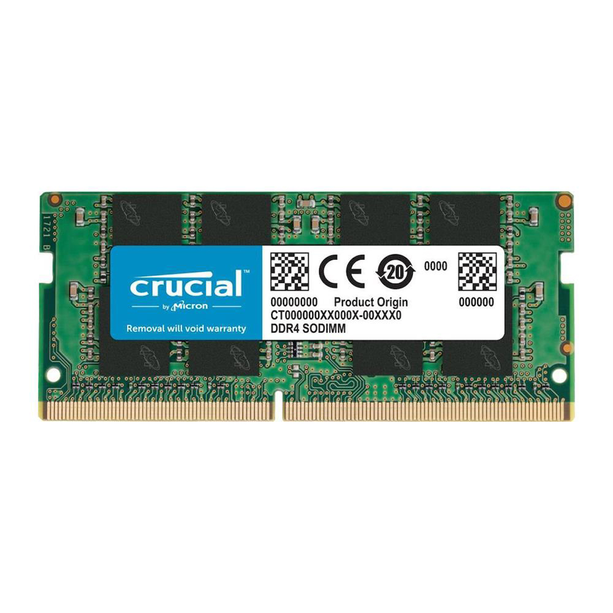 Crucial Basics CB8GS3200E 8GB 3200MHz CL22 DDR4 Dizüstü Bilgisayar Bellek