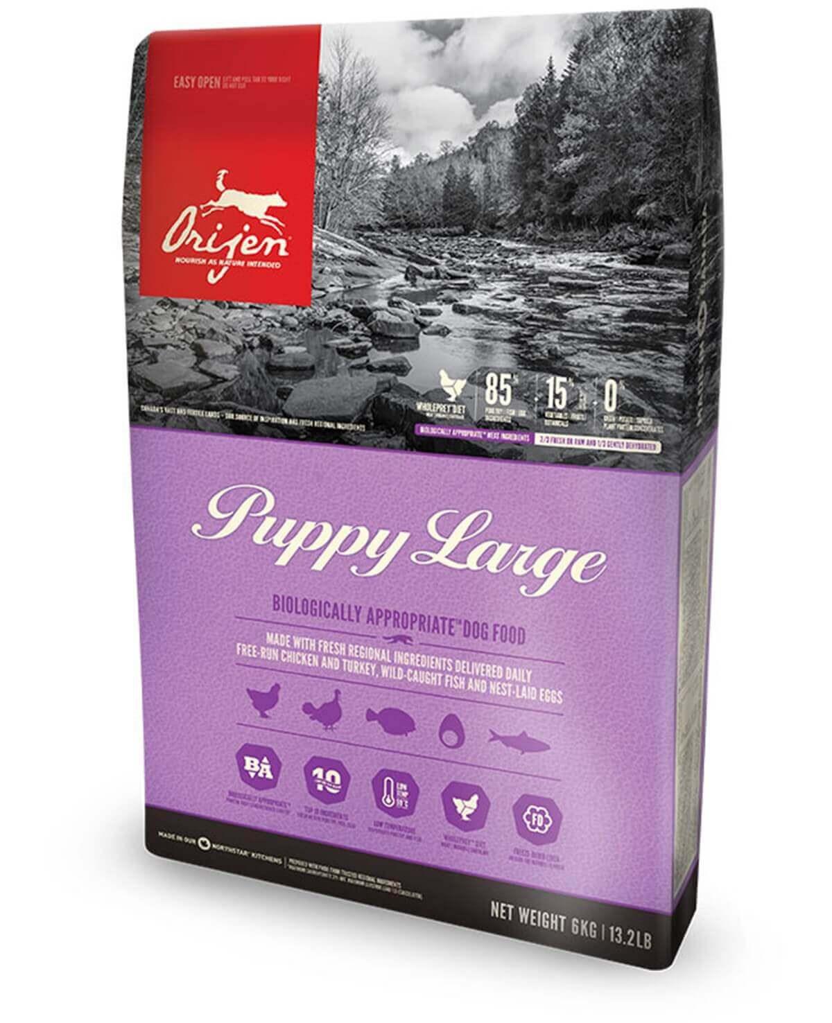 Orijen Puppy Large Tahılsız 11.4 kg Büyük Irk Yavru Köpek Maması