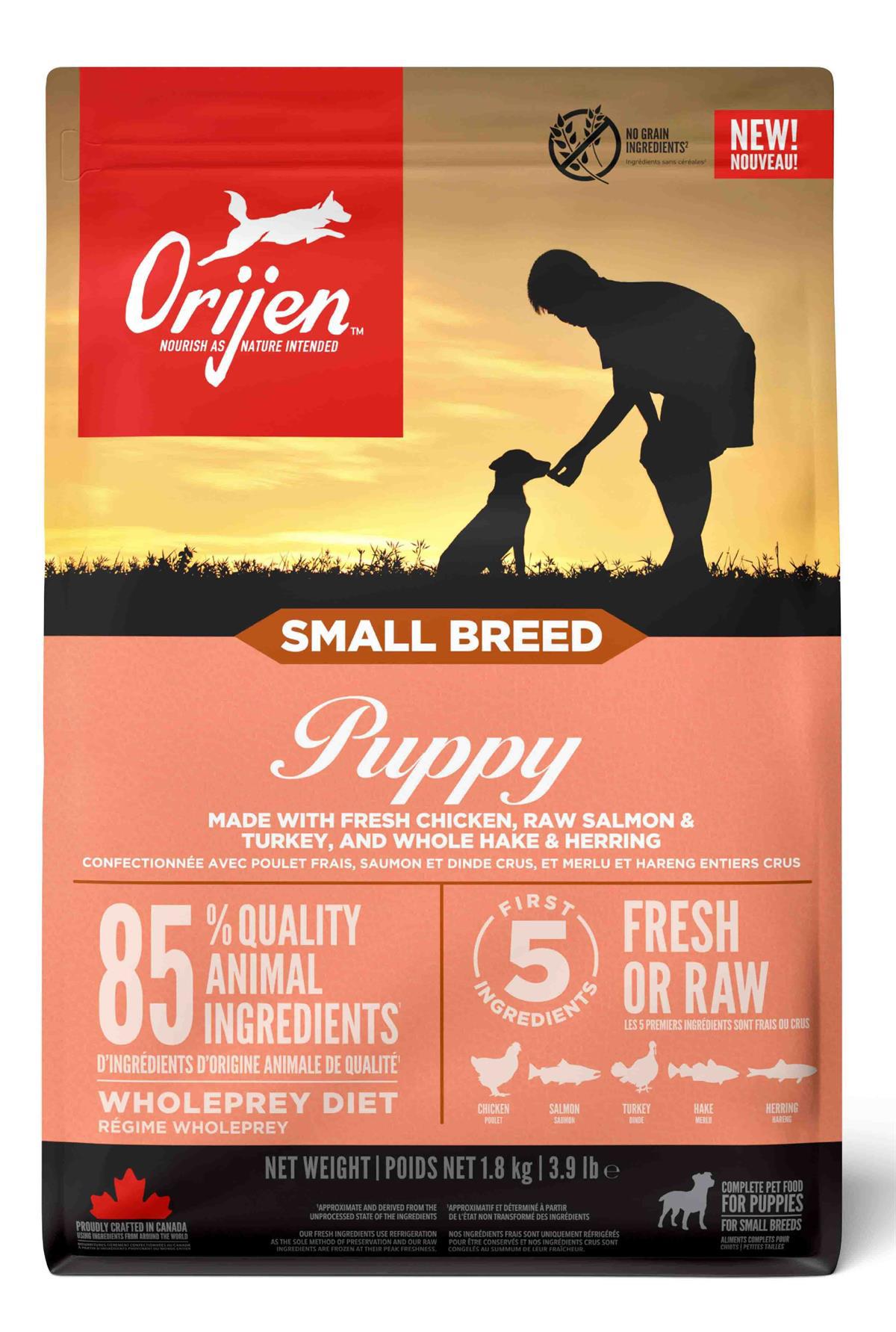 Orijen Small Breed Puppy Küçük Irk Yavru Köpek Maması 1,8 kg