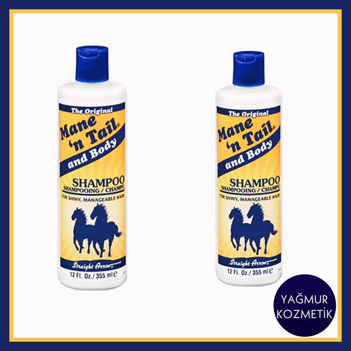  Mane'n Tail For Shiny Shampoo 355ml.2Lİ