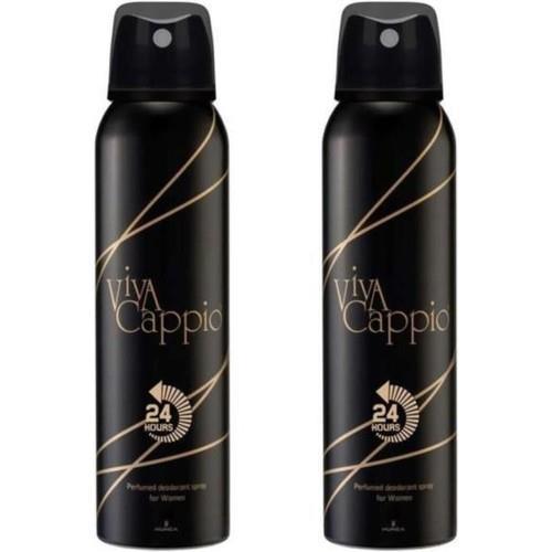 Viva Cappio Antiperspirant Ter Önleyici Leke Yapmayan Sprey Deodorant 150 ml x 2