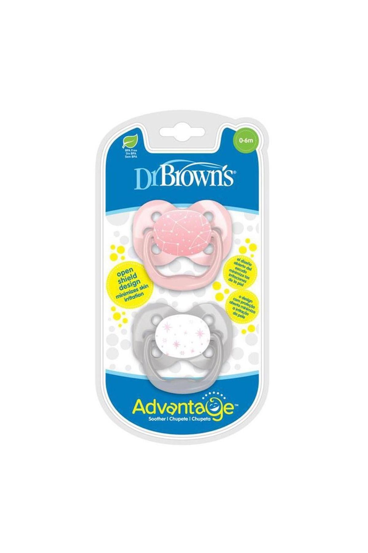 Dr. Brown's Advantage Emzik 1. Evre Pembe İkili Pa