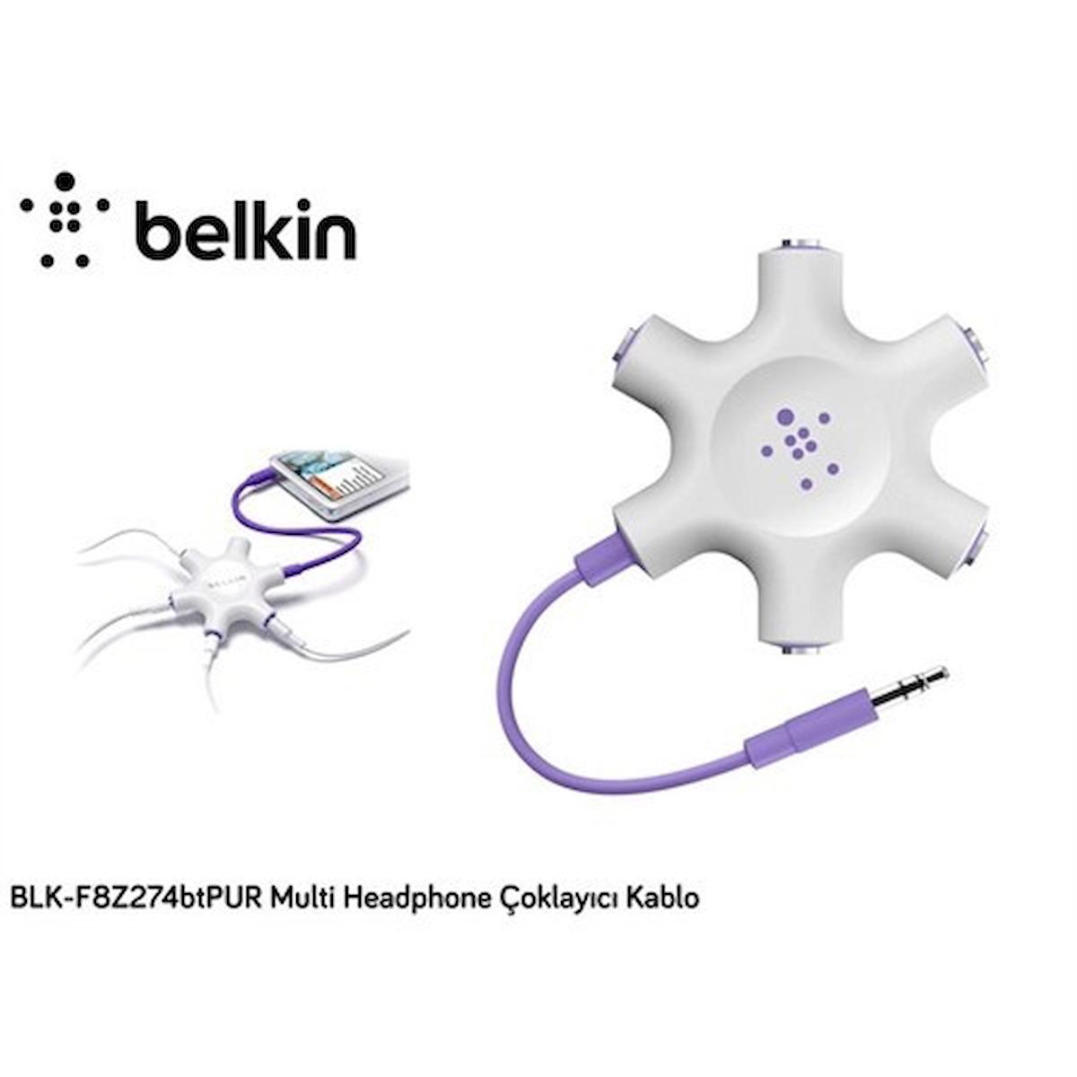 Belkin Blk-F8z274btpur Multi 1x5 Headphone Çoklayıcı Kablo