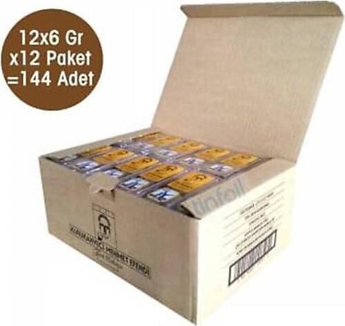 Sade Öğütülmüş Tek Kullanımlık Türk Kahvesi 144x12 gr