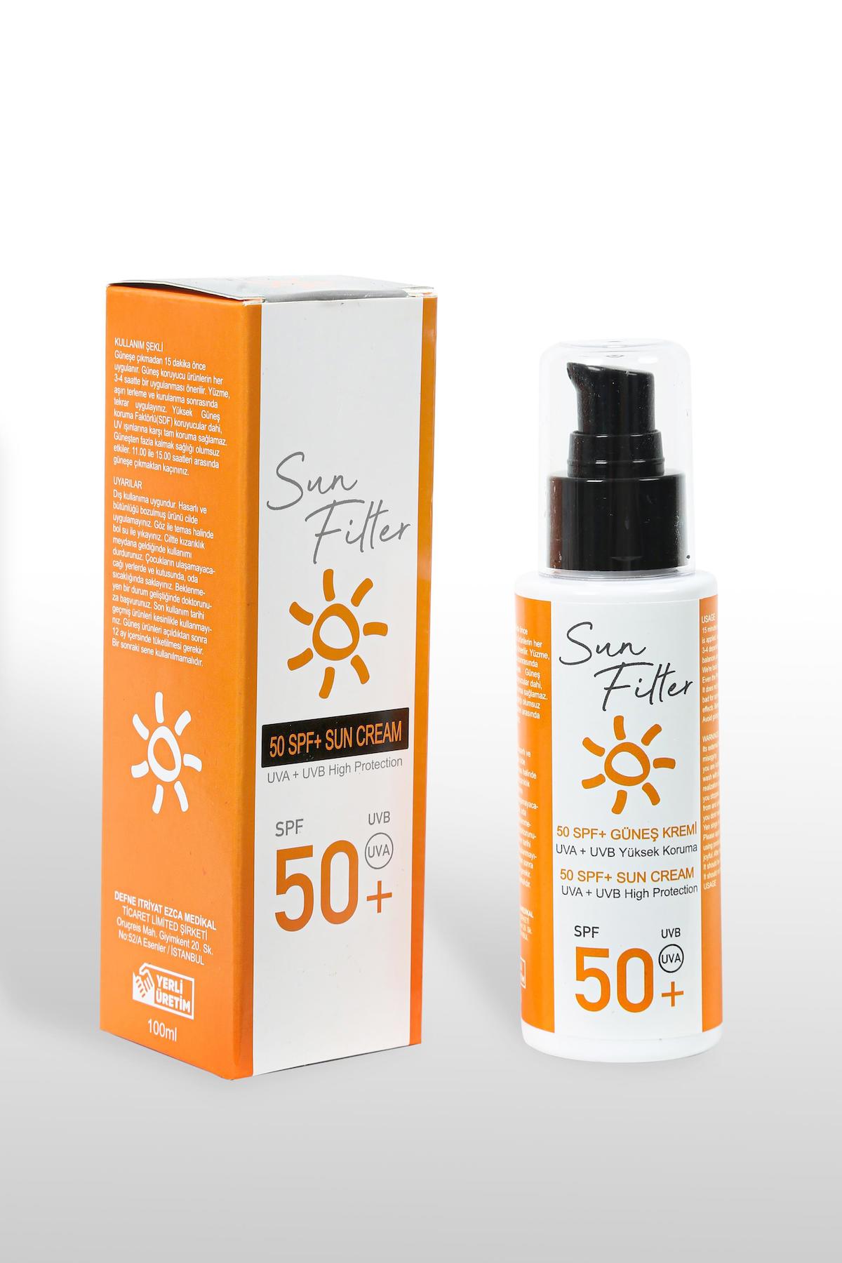 Sun Filter Spf+Sun Cream 100Ml